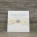 Square Lace Wedding Card with Buckle Decoration Invitation Card Customized 